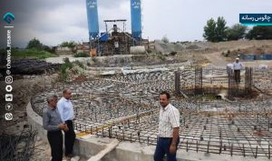 مدول دوم تصفیه خانه فاضلاب نوشهر و چالوس در آستانه افتتاح