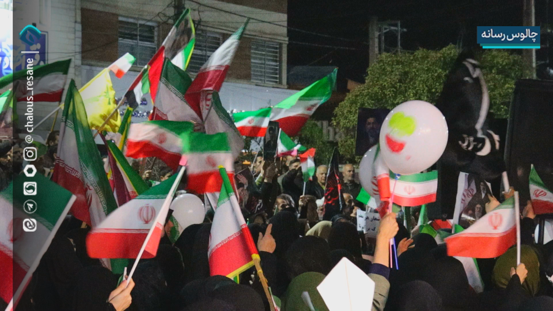 حضور گسترده مردم چالوس در شب سی و یکم «شبهای ایستادگی»؛ دانش آموزان و معلمان جلوهای ویژه به اجتماع بخشیدند