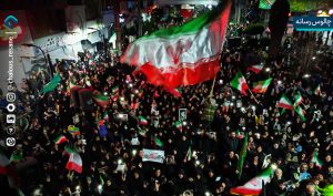 خروش مردم چالوس در شب پنجم حضور در میدان