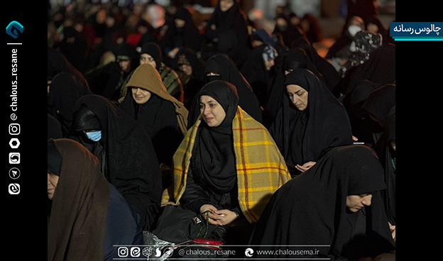 گزارش تصویری حماسه حضور مردم چالوس در شب های ایستادگی‌‌