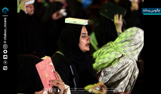 گزارش تصویری حماسه حضور مردم چالوس در شب های ایستادگی‌‌