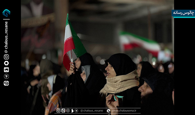 گزارش تصویری حماسه حضور مردم چالوس در شب های ایستادگی‌‌