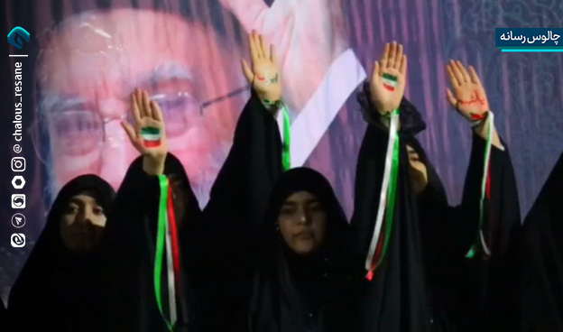 حماسه حضور مردم چالوس در شب های ایستادگی