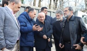 بازدید استاندار مازندران از میدان میوه و تره‌بار شهرستان چالوس