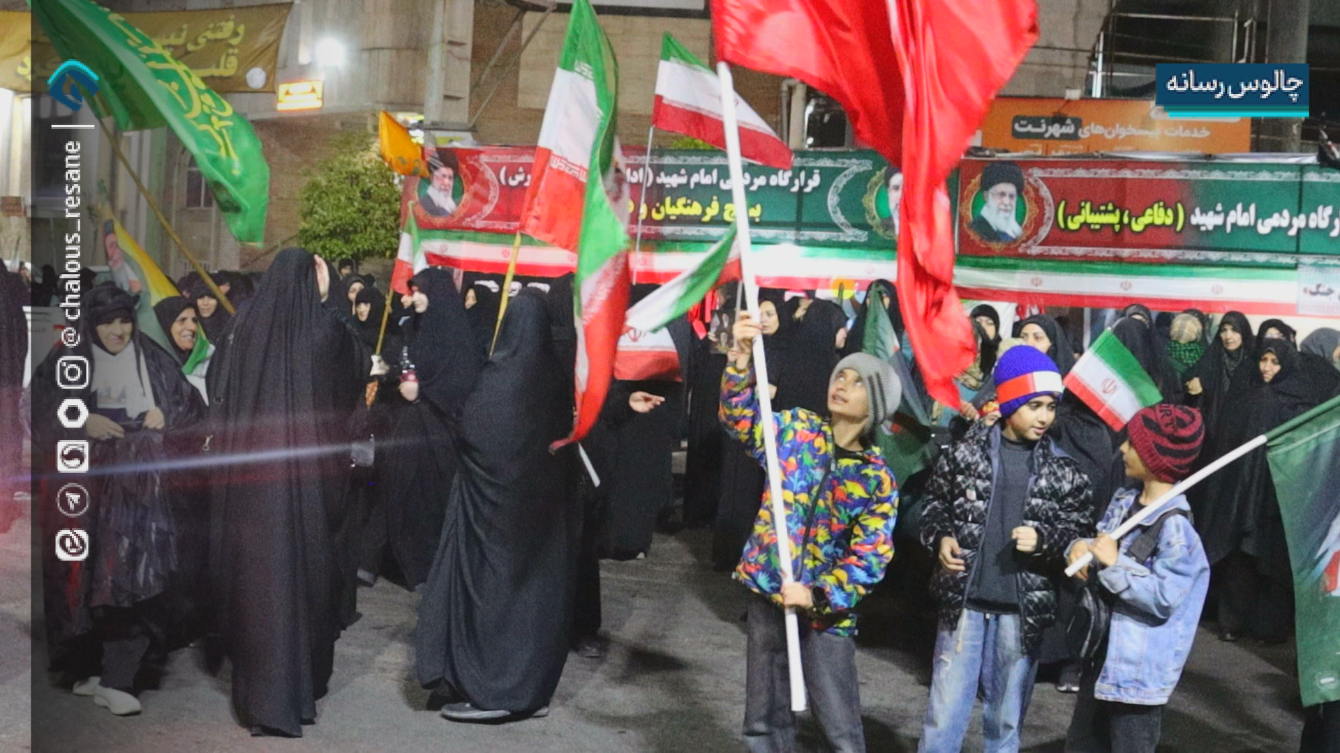 خروش "قدمگاه" در چهل و سومین ایستگاه مقاومت / طنین فریاد استکبارستیزی در قلب چالوس