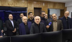 بازدید سرزده استاندار از مرکز دیسپاچینگ برق منطقه‌ای مازندران