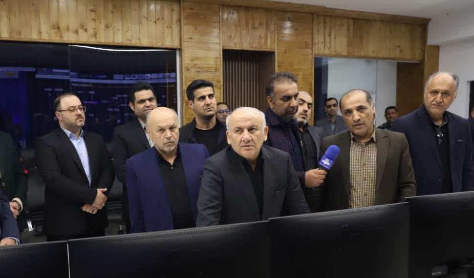 بازدید سرزده استاندار از مرکز دیسپاچینگ برق منطقه‌ای مازندران