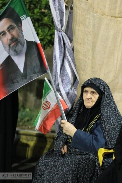 حضور گسترده مردم چالوس در شب های ایستادگی 