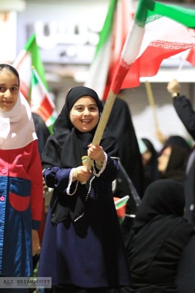 حضور گسترده مردم چالوس در شب های ایستادگی 