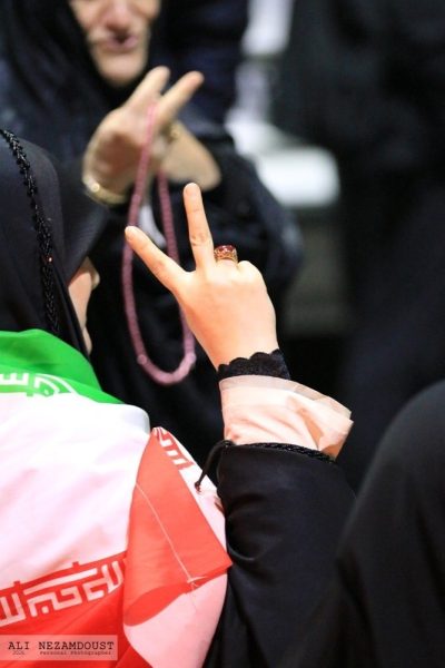 حضور گسترده مردم چالوس در شب های ایستادگی 