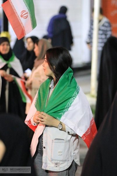 حضور گسترده مردم چالوس در شب های ایستادگی 