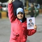 حضور گسترده مردم در شام اربعین رهبر شهید انقلاب و دهمین سالگرد شهید مدافع حرم حسین بواس در شهرستان چالوس