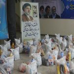 توزیع ۵۰ بسته معیشتی بین کارگران آسیب‌دیده شهرستان چالوس