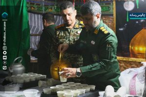 هم‌سفره با مقاومت؛ روایت خدمت سبزپوشان در شب چهل و هشتم