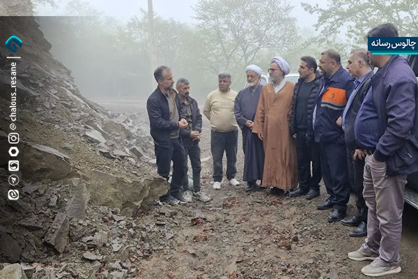 بازدید میدانی امام جمعه مرزن‌آباد از پروژه‌های عمرانی روستای «لیکر»
